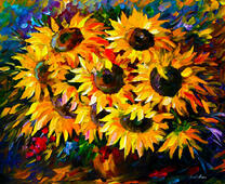 Без бренда «Собранный букет подсолнухов» в Воронеже в интернет-магазине  Без бренда «Собранный букет подсолнухов» в Воронеже