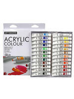 Без бренда «Коробка 24 шт.: Акриловые краски «Две картинки» 24 шт. по 12 мл, проф. пигмент» в Воронеже