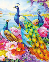 Без бренда «Изящные павлины (20шт)» в Воронеже