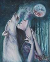 Без бренда «Девушка и волк в полнолуние» в Воронеже в интернет-магазине Без бренда «Девушка и волк в полнолуние» в Воронеже