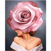 Без бренда «Девушка с розовой розой на голове» в Воронеже