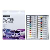 Без бренда «Коробка 24 шт.: Краски акварель «Две картинки» в тюбиках 24 шт. по 12 мл» в Воронеже