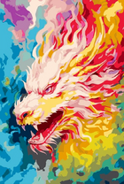 Без бренда «Разноцветный огненный дракон» в Воронеже в интернет-магазине  Без бренда «Разноцветный огненный дракон» в Воронеже