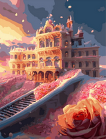 Без бренда «Сказочный дворец в окружении роз» в Воронеже в интернет-магазине Без бренда «Сказочный дворец в окружении роз» в Воронеже