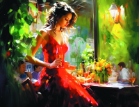 Без бренда «Милая девушка с бокалом шампанского» в Воронеже