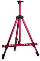 Без бренда «Коробка 25 шт.: Металлический мольберт тренога в чехле, телескопический, красный» в Воронеже