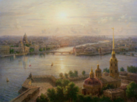 Без бренда «Вид на Петропавловскую крепость» в Воронеже в интернет-магазине  Без бренда «Вид на Петропавловскую крепость» в Воронеже